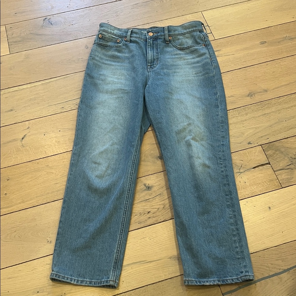 J Crew classic straight leg jeans, size 29